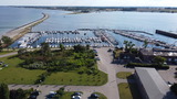 Ferienwohnung in Gro&szlig;enbrode - Am Kai 17 - Au&szlig;en - Blick auf den Yachthafen