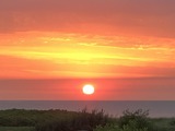 Ferienwohnung in Gro&szlig;enbrode - Am Kai 17 - Au&szlig;en - Sonnenuntergang Weststrand