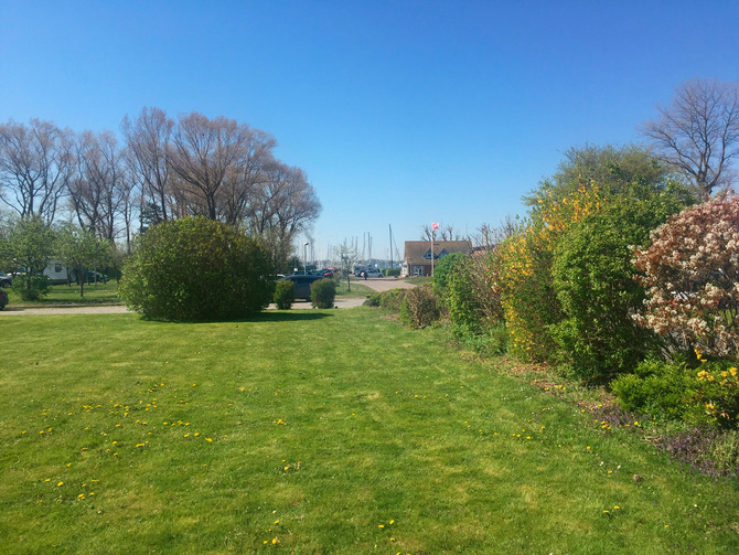 Ferienwohnung in Gro&szlig;enbrode - Am Kai 17 - Au&szlig;en - Blick von der Terrasse