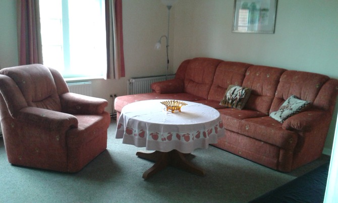 Ferienwohnung in S&uuml;sel - Ferienhof Haas - Wohnraum