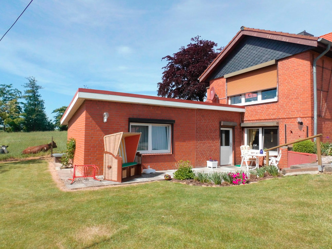 Ferienwohnung in Bliesdorf - Landhaus Loose - Au&szlig;enansicht FeWo