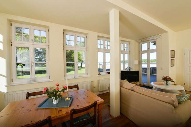 Ferienwohnung in Neuenkirchen - Gutshaus Grubnow auf R&uuml;gen - Wohnung 4
