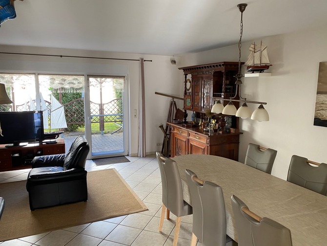 Ferienhaus in Warnem&uuml;nde - Hohe D&uuml;ne - Lilla Dan - Wohn- und Essbereich