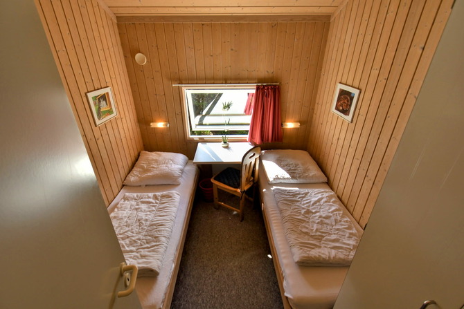 Ferienhaus in Pelzerhaken - Ferienhaus Typ B im Ferienpark AM WALDRAND - Schlafzimmer mit Einzelbetten