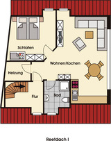 Ferienwohnung in Ostseeheilbad Zingst - Ostseebrise Reetdach I - Bild 10