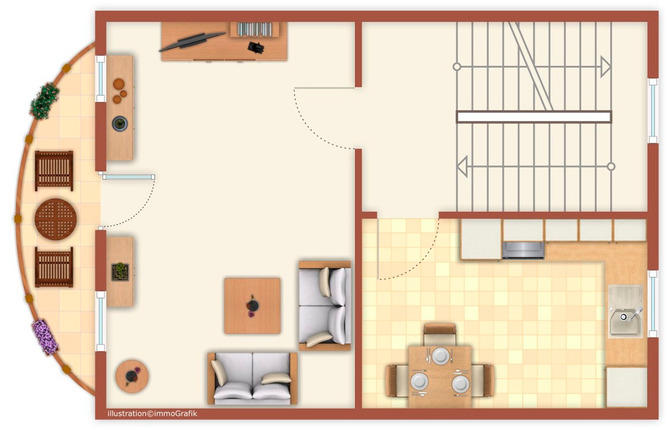 Ferienwohnung in Warnem&uuml;nde - Kapit&auml;nshaus M&ouml;wenblick - Bild 12