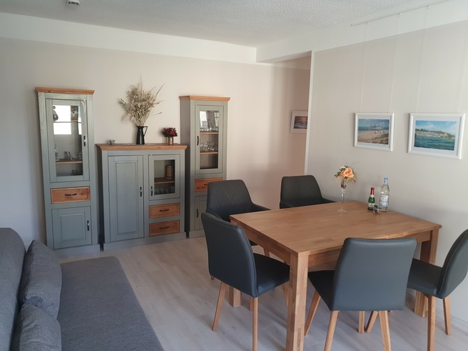 Ferienwohnung in Zinnowitz - D&uuml;nenstra&szlig;e Skibbe - Wohnzimmer