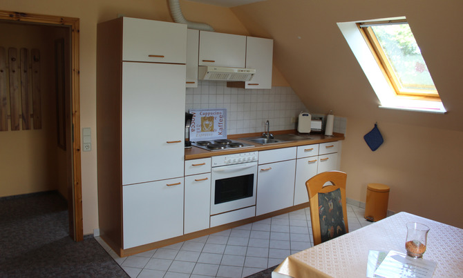 Ferienwohnung in Heringsdorf - Steenshof - K&uuml;chenzeile