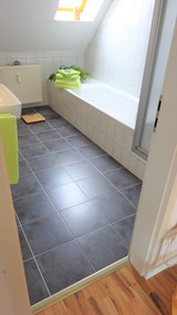 Ferienwohnung in Feldhusen - Diana Sch&ouml;ner Blick - Voll Bad mit Wanne und Dusche