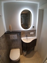 Ferienhaus in Trassenheide - Feriendomizil Kr&auml;nicke - Bad