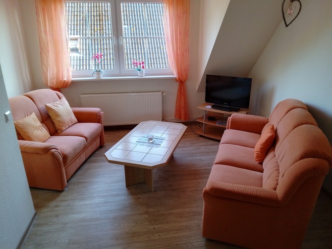 Ferienwohnung in Kabelhorst - Gei&szlig;ler - Wohnzimmer