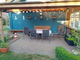 Ferienwohnung in Kabelhorst - Gei&szlig;ler - Terrasse mit Grillm&ouml;glichkeit