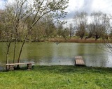 Ferienhaus in Carinerland - Gr&uuml;nes Haus - Dorfteich
