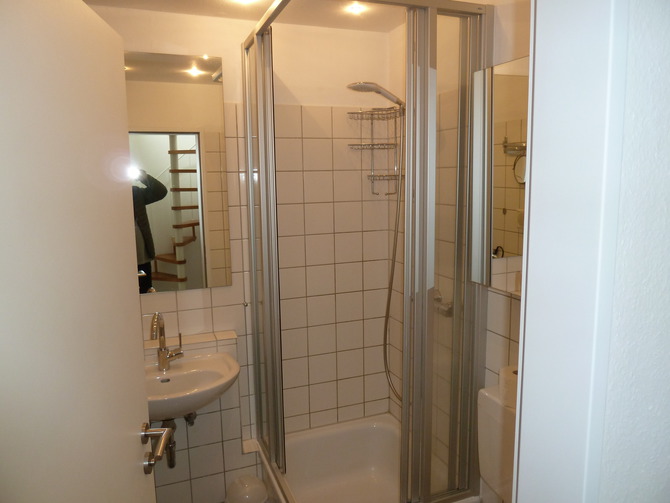 Ferienwohnung in Scharbeutz - Seestra&szlig;e - Bad mit Dusche und WC