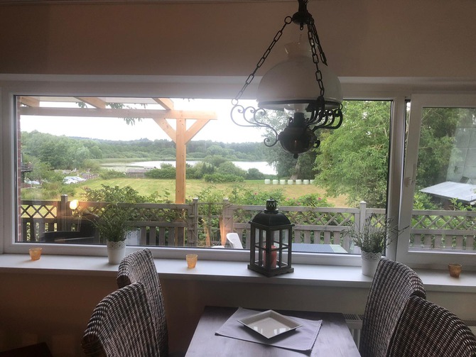 Appartement in S&uuml;sel - Haus Christa - Blick vom Esstisch