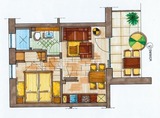Ferienwohnung in Dierhagen - DER ST&Ouml;RTEBEKER - "Apartment Prerow" | Apartments hinter den D&uuml;nen - Bild 2