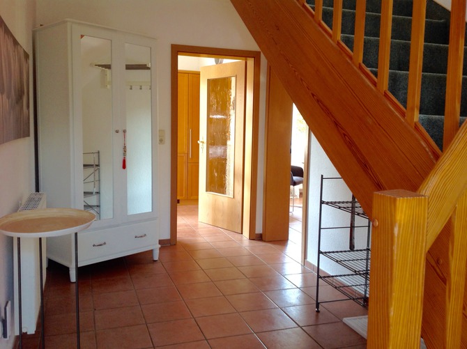 Ferienhaus in Ahrensb&ouml;k - Haus Bienenweide - Flur UG