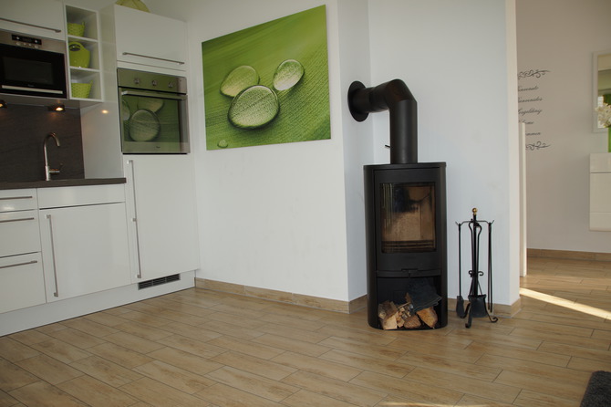 Ferienwohnung in B&ouml;rgerende - Ferienwohnung Morgentau - Kaminofen