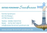 Ferienwohnung in Hans&uuml;hn - Ostsee Ferienhof Sandmann - Bild 11