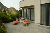 Ferienwohnung in B&ouml;rgerende - Appartement 1 - Familiensuite - Terrasse im Garten