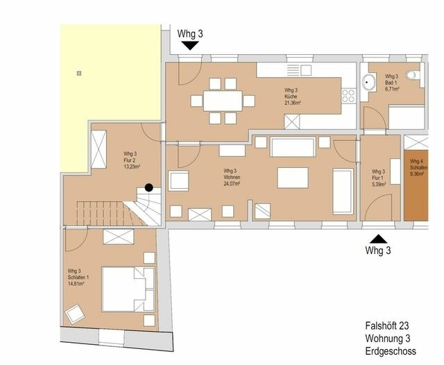 Ferienwohnung in Nieby - Strandhaus Falsh&ouml;ft 3 - Bild 21