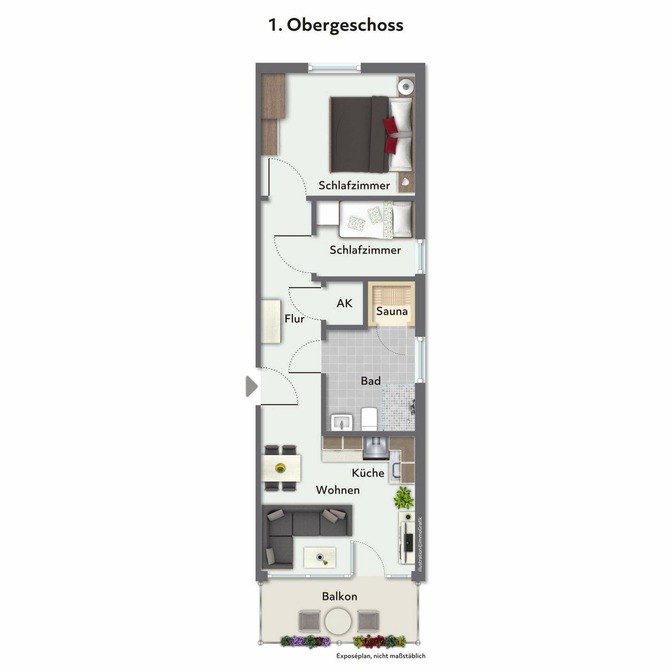 Ferienwohnung in Boltenhagen - Wei&szlig;e Villen Wohnung 15 - Bild 3