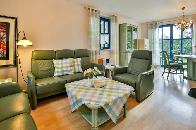 Ferienwohnung in Ostseeheilbad Zingst - Whg A, Ihr UrlaubsZuhause - Wohnbereich