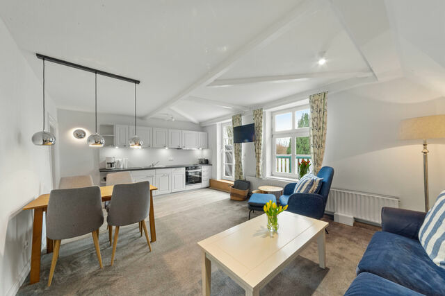 Ferienwohnung in Maasholm - Gut Oehe Ferienwohnung mit Balkon - Bild 8