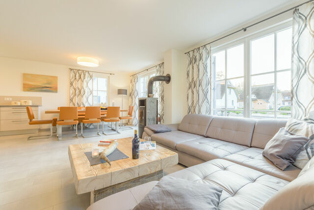 Ferienhaus in Glowe - Traum Reethaus am Meer mit Pool, Sauna & Yoga - Bild 20