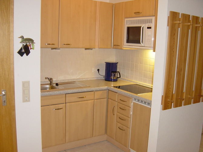 Ferienwohnung in Fehmarn OT Petersdorf - Ferienwohnung Bartels Kiebitzweg mit Balkon - Einbauk&uuml;che mit Sp&uuml;lmaschine