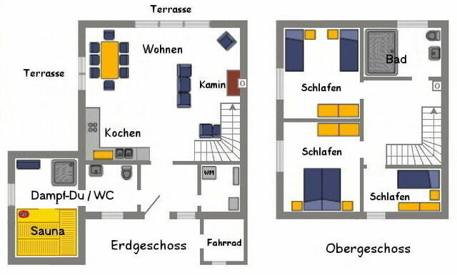 Ferienhaus in Kenz-K&uuml;strow - Meerblau - Bild 9