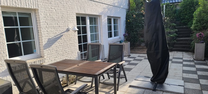 Ferienwohnung in Flensburg - Strandhygge - Terrasse