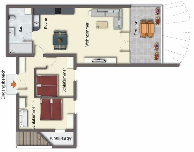 Ferienwohnung in Seebad Heringsdorf - (Brise) Villa Hintze App. 01 - Bild 19