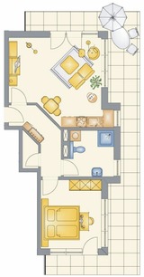 Ferienwohnung in Seebad Bansin - (Brise) Seeresidenz Haus Atlantic App. 3.1 - Bild 18